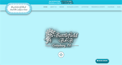 Desktop Screenshot of gettysburgbattlefield.com